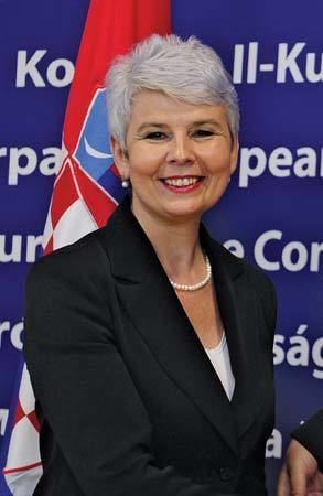 Jadranka Kosor Jadranka Kosor prime minister of Croatia Britannicacom