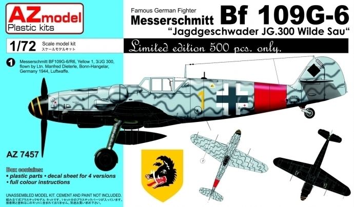 Jagdgeschwader 300 Messerschmitt Bf 109G6 JG300 FindModelKitcom