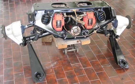 Jaguar independent rear suspension