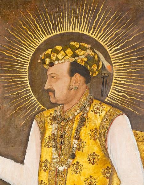 Jahangir Mughal Masterpiece Portrait of Emperor Jahangir Sells for 14