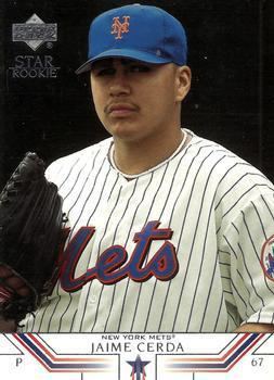 Jaime Cerda 2002 Upper Deck Baseball Gallery The Trading Card Database