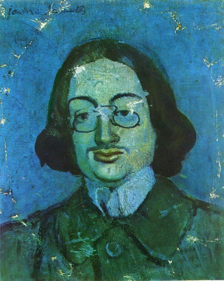 Jaime Sabartés Portrait of Jaime Sabartes 1901 Pablo Picasso WikiArtorg