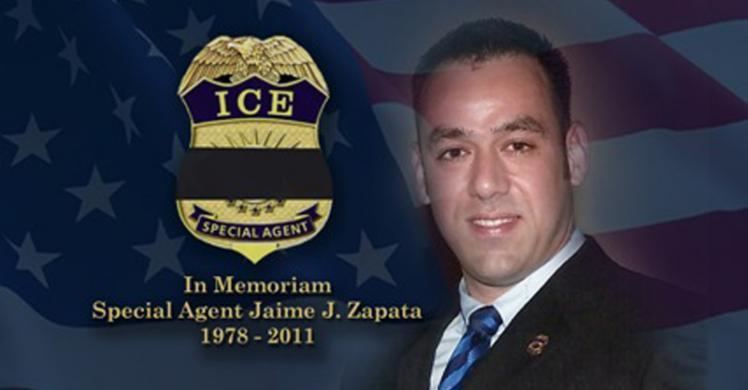 Jaime Zapata TOP STORY ICE remembers fallen Special Agent Jaime Zapata