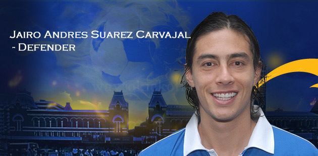 Jairo Suárez Jairo Andres Suarez Carvajal Defender Colombia waytokickoff