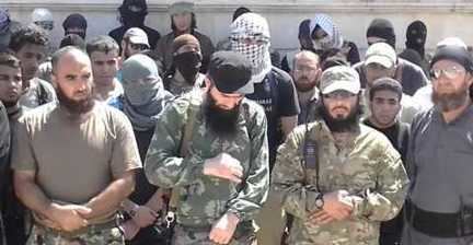 Jaish al-Muhajireen wal-Ansar SYRIA PUBLIC Chechenled foreign fighters claim 39split from Al