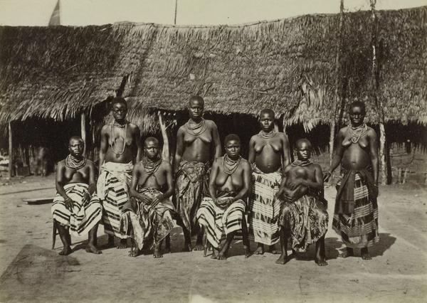 Jaja of Opobo King Jaja Of Opobo And Wives In The 1870s Location