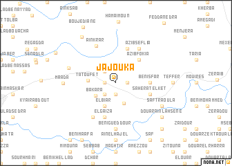 Jajouka Jajouka Morocco map nonanet