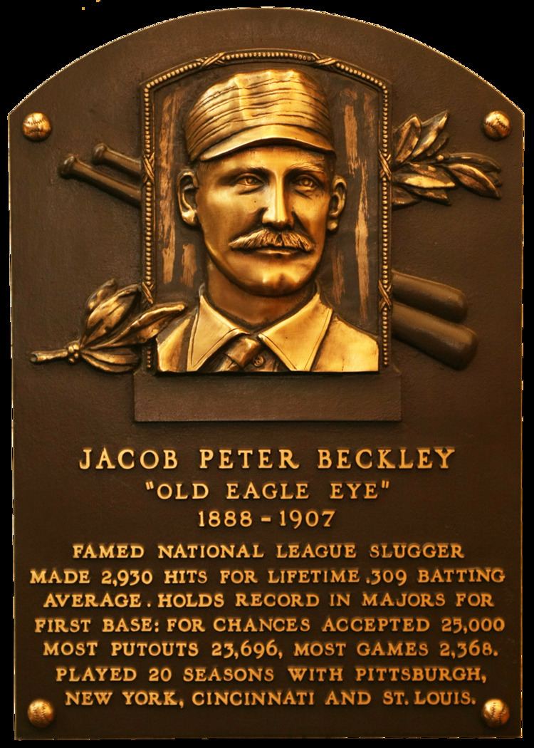 Jake Beckley Beckley Jake Baseball Hall of Fame