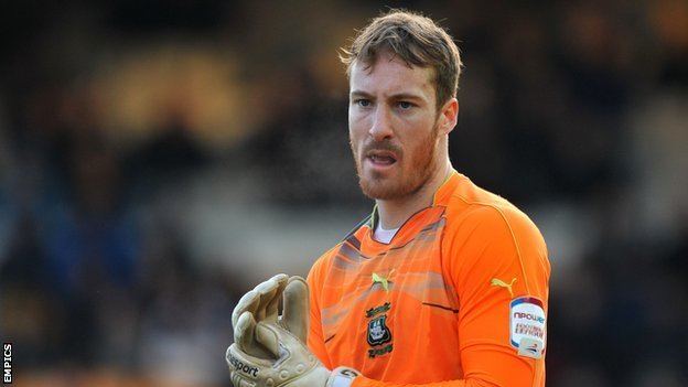 Jake Cole BBC Sport Plymouth Argyle keeper Jake Cole signs one