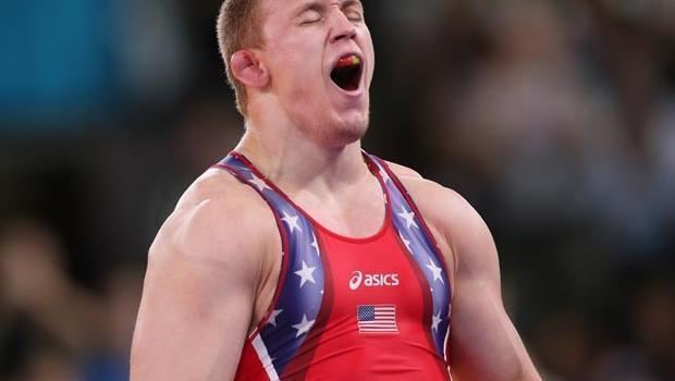 Jake Varner Jake Varner of US wins Olympic wrestling gold in 96