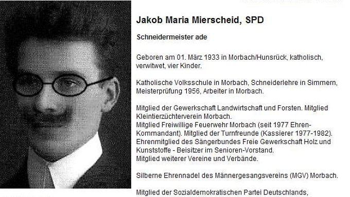 Jakob Maria Mierscheid Riesenspa im Bundestag Lammert ehrt den faulsten Kollegen ntvde