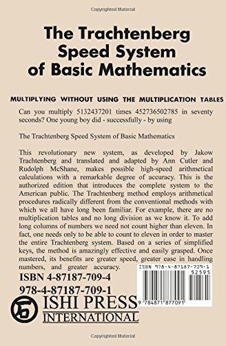 Jakow Trachtenberg The Trachtenberg Speed System of Basic Mathematics Rudolph McShane