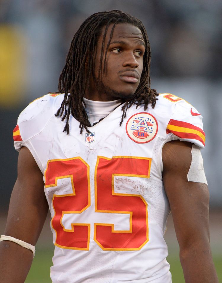 Jamaal Charles ESPN used a picture of current Texan Kendrick Lewis in a