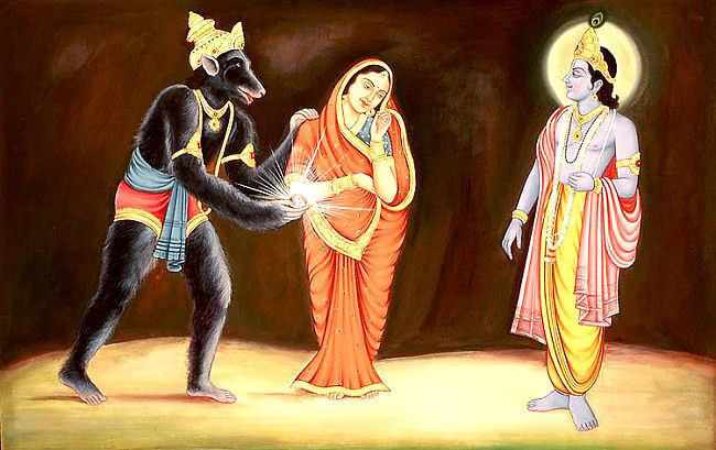 Jambavan Krishna story Jambavan get good fight from Krishna Bhagavatamkatha