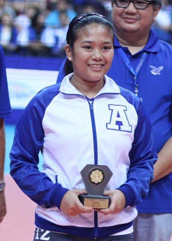 Jamenea Ferrer Alyssa Valdez Fans on Twitter quotUAAP S75 Best Setter Jem Ferrer