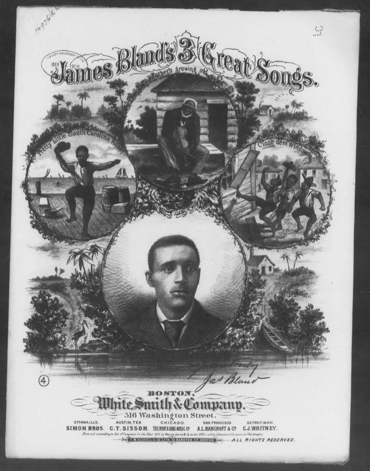 James A. Bland Yesterday39s Papers James A Bland 18541911