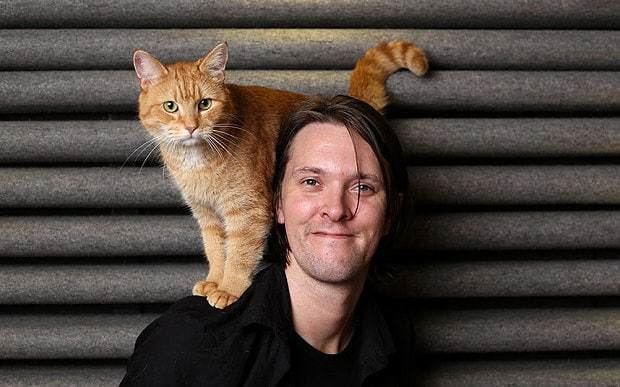 James Bowen (author) Exjunkie James Bowen and the moggie that made him a