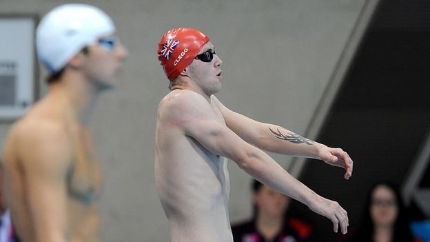 James Clegg (swimmer) London Paralympics 2012 ITV News