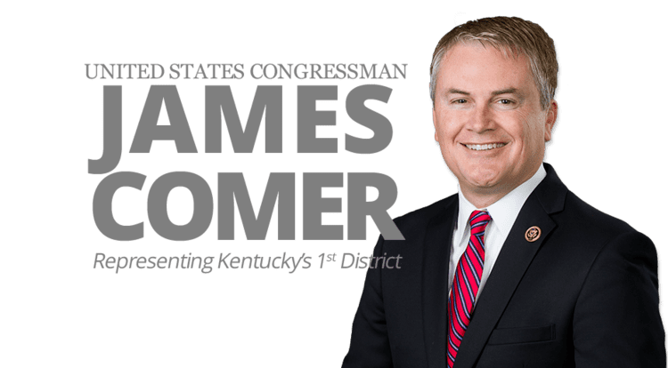 James Comer (politician) Congressman James Comer Representing the 1st District of Kentucky