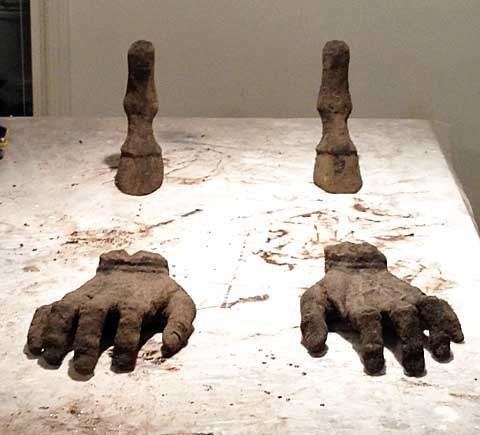 James Croak Dirt as Extreme Material James Croak Sculptures