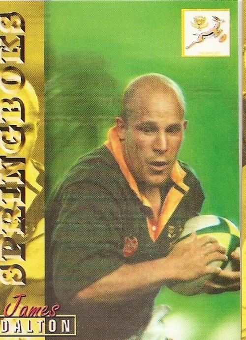 James Dalton (rugby player) Trading Cards RUGBY 1997 COLLECTION by PANINI JAMES
