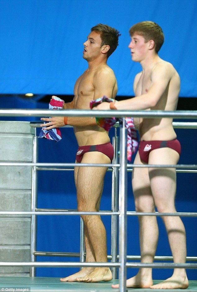 James Denny (diver) Tom Daley and James Denny just pipped to gold by