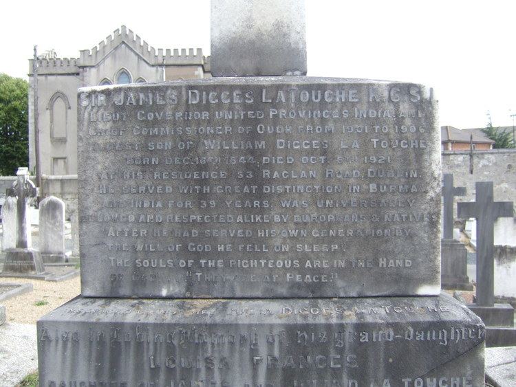 James Digges La Touche Sir James Digges La Touche 1844 1921 Find A Grave Memorial