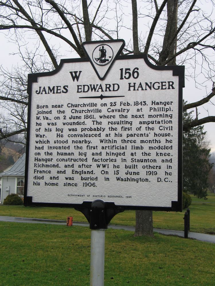 James Edward Hanger VAW156 James Edward Hanger