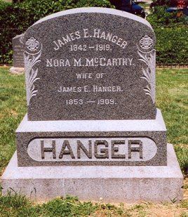 James Edward Hanger James Edward Hanger 1843 1919 Find A Grave Memorial