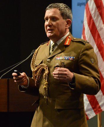 James Everard UK commander British army places premium on global