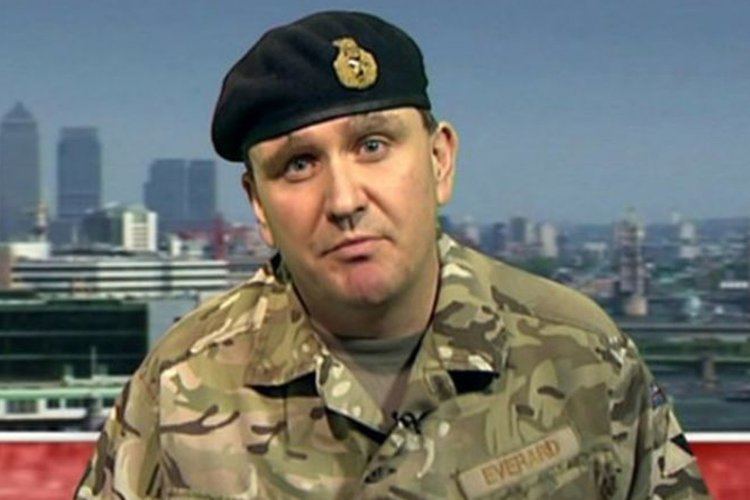 James Everard Politicians criticise British army chief for saying