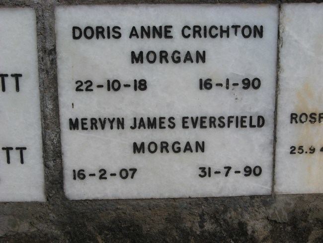 James Eversfield MORGANMervyn James Eversfield