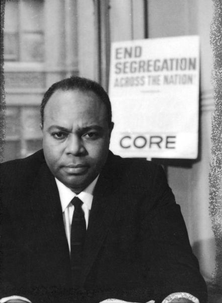 James Farmer James L Farmer Jr Photograph Wisconsin Historical