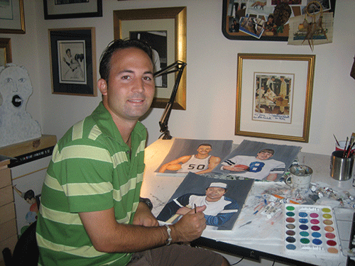James Fiorentino NJ artist James Fiorentinos original portraits see commercial light