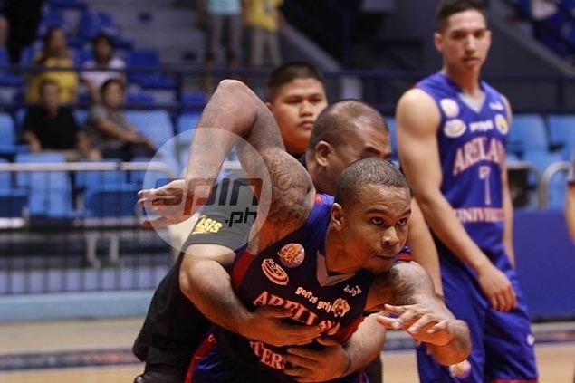 James Forrester (basketball) Commotion mars EACArellano game NCAA SPINPH