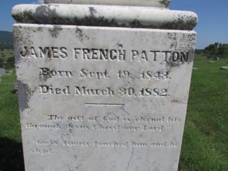 James French Patton Lieut James French Patton 1843 1882 Find A Grave Memorial