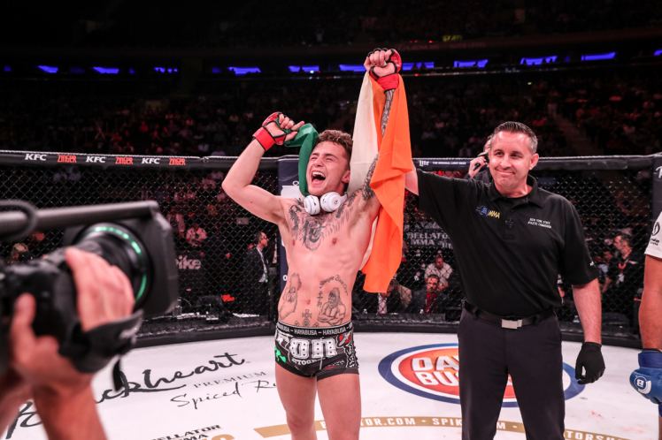 James Gallagher (chaplain) Bellator 180 results James Gallagher stuns Madison Square Garden