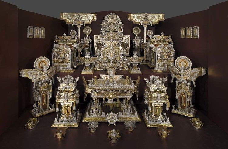 James Hampton (artist) The Throne of the Third Heaven of the Nations39 Millennium
