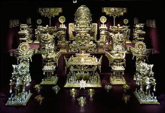 James Hampton (artist) The Throne of the Third Heaven of the Nations39 Millennium