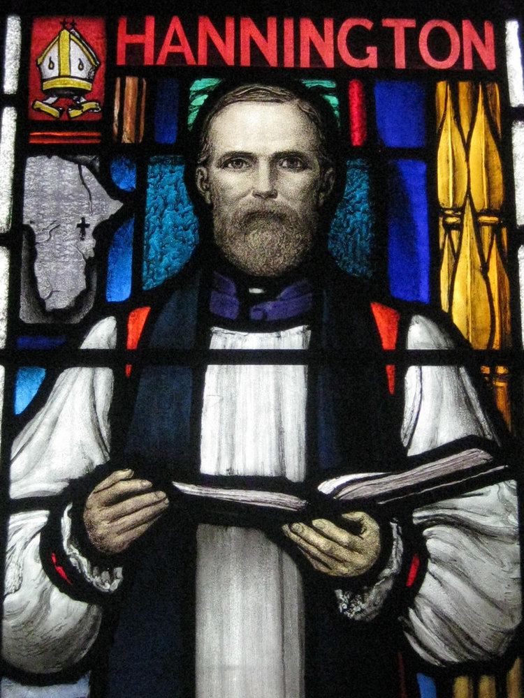 James Hannington Detail of the Bishop James Hannington Window by Napier and