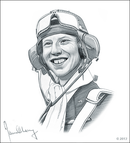 James Harry Lacey Picture of James quotGingerquot Lacey WW2 Fighter Ace