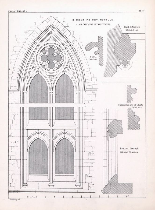 James Kellaway Colling James Kellaway Colling Details of Gothic Architecture Vol I II