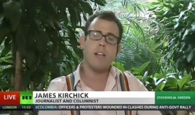 James Kirchick Gay reporter James Kirchick kicked off Russia39s RT news