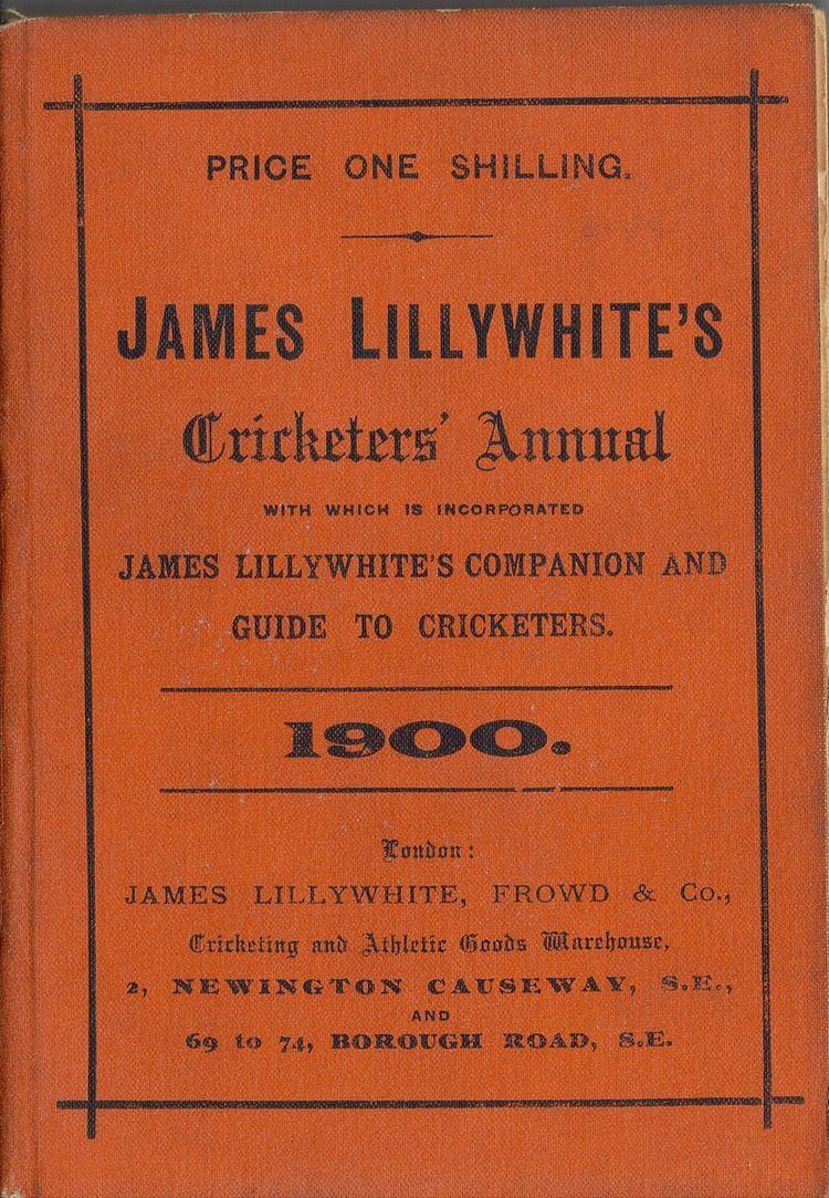 James Lillywhite's Cricketers' Annual
