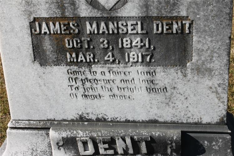 James Mansel James Mansel Dent 1841 1917 Find A Grave Memorial