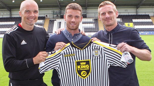 James Marwood St Mirren sign exNewcastle youngster James Marwood on one