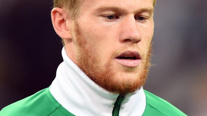 James McClean West Brom star James McClean criticised for turning back