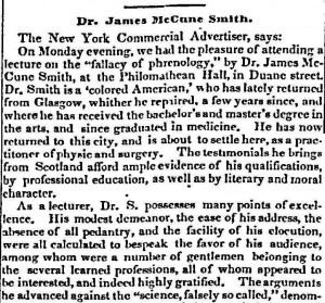 James McCune Smith Surgeon and Abolitionist James McCune Smith An African American