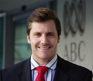 James McHale ABC News introduces 530pm bulletin