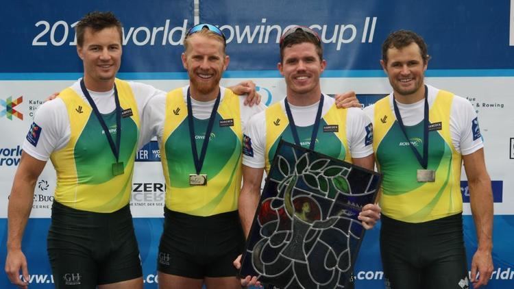 James McRae Australian rower James McRae aiming for gold in dominant mens quad